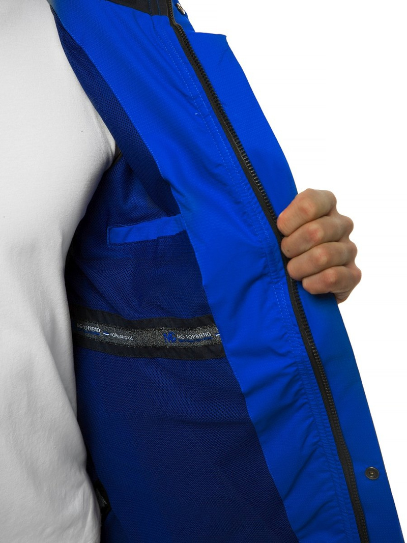 Vīriešu pārejas virsjaka tumši zila OZONEE MG/2512