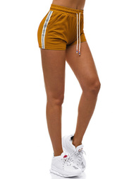 Sieviešu sporta šorti camel OZONEE JS/1023/B10/B