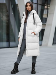 Sieviešu jaka balta OZONEE JS/5M3163/281Z