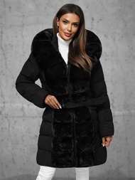 Sieviešu jaka melna OZONEE JS/5M3158/392