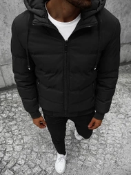 Vīriešu divpusēja virsjaka melns OZONEE JS/M761/392