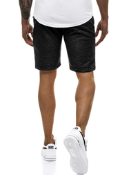 Vīriešu šorti melni OZONEE JS/KS2105