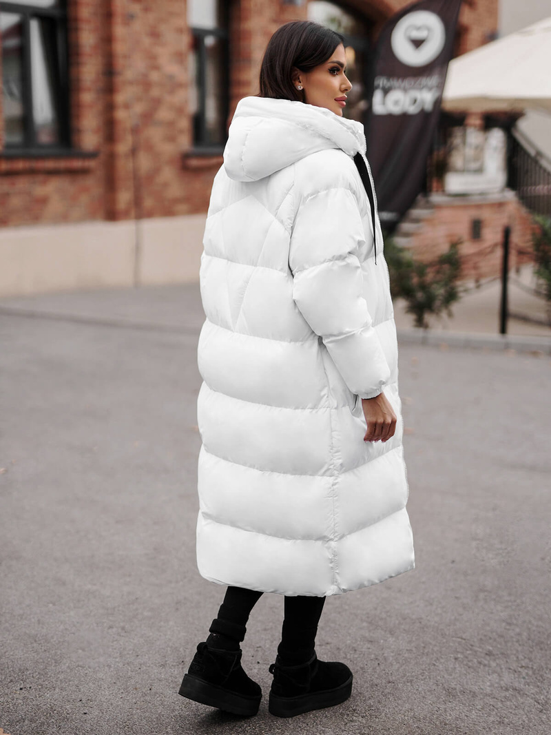 Sieviešu jaka balta OZONEE JS/5M3163/281Z