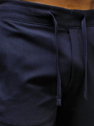 Vīriešu chino jogger bikses tumši zilas OZONEE DJ/5539