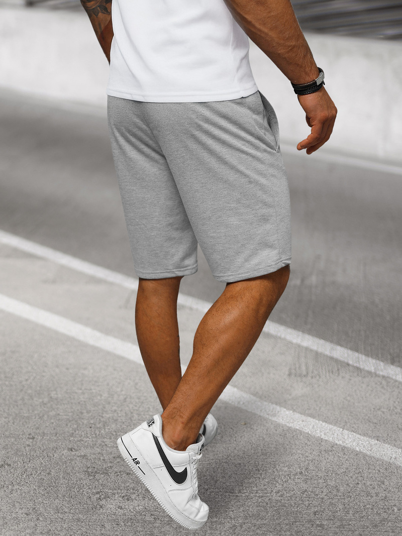 Vīriešu sporta šorti pelēks OZONEE JS/8K100/2Z