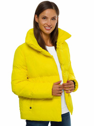 Sieviešu ziemas jaka dzeltena OZONEE JS/M23062/3