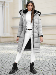 Sieviešu jaka pelēka OZONEE O/W377Z