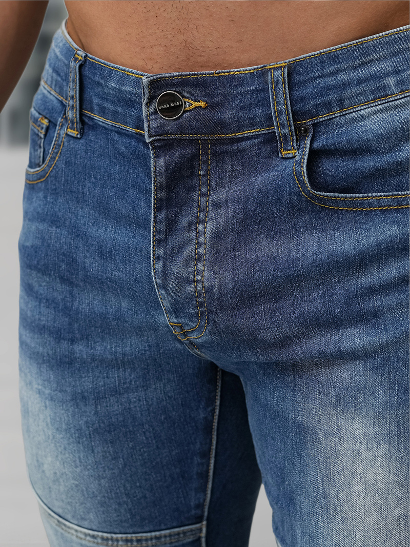 Vīriešu džinsi zili OZONEE NB/MP0082BS