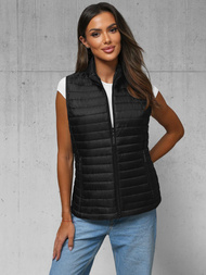 Sieviešu veste melna OZONEE JS/16M9072/392