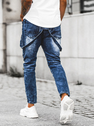 Vīriešu džinsi debesu zili OZONEE O/E9682