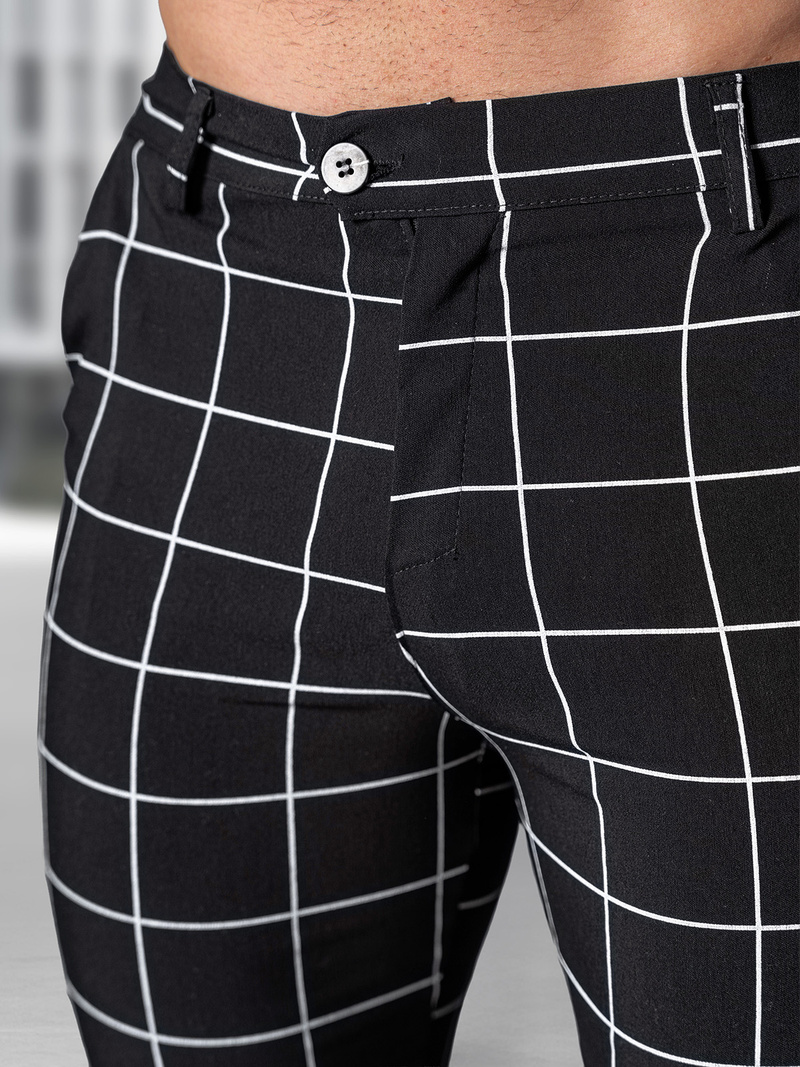 Vīriešu Chino Bikses Melni OZONEE O/P4009Z