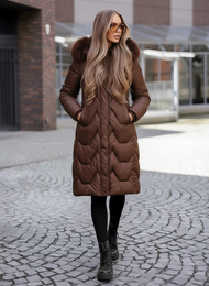 Sieviešu ziemas jaka šokolāde OZONEE JS/5M3229/158