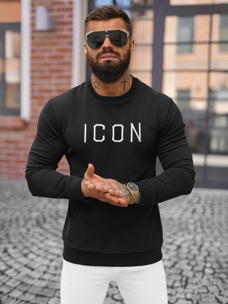 Vīriešu jaka melna OZONEE O/D7394Z