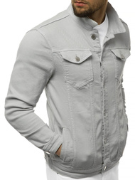 Vīriešu džinsa virsjaka pelēka OZONEE G/620
