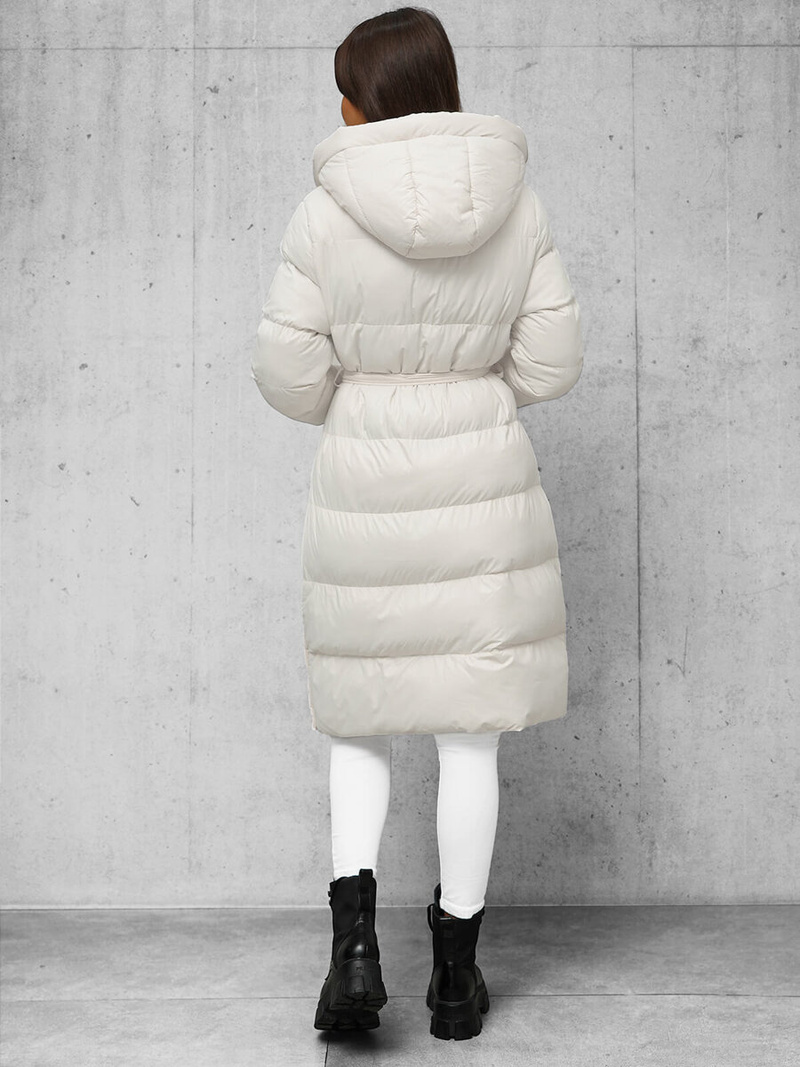 Sieviešu jaka ecru OZONEE JS/5M3253/281