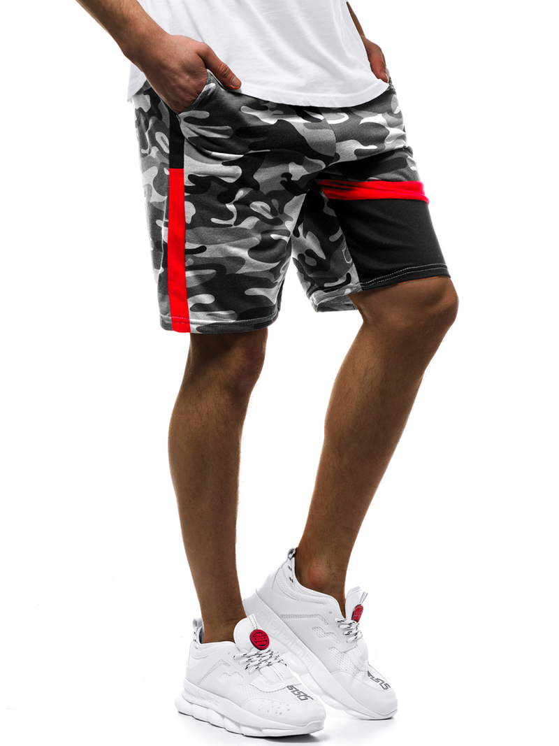 Vīriešu šorti pelēki OZONEE JS/KK300160