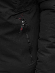 Vīriešu virsjaka melna OZONEE JS/M713/392