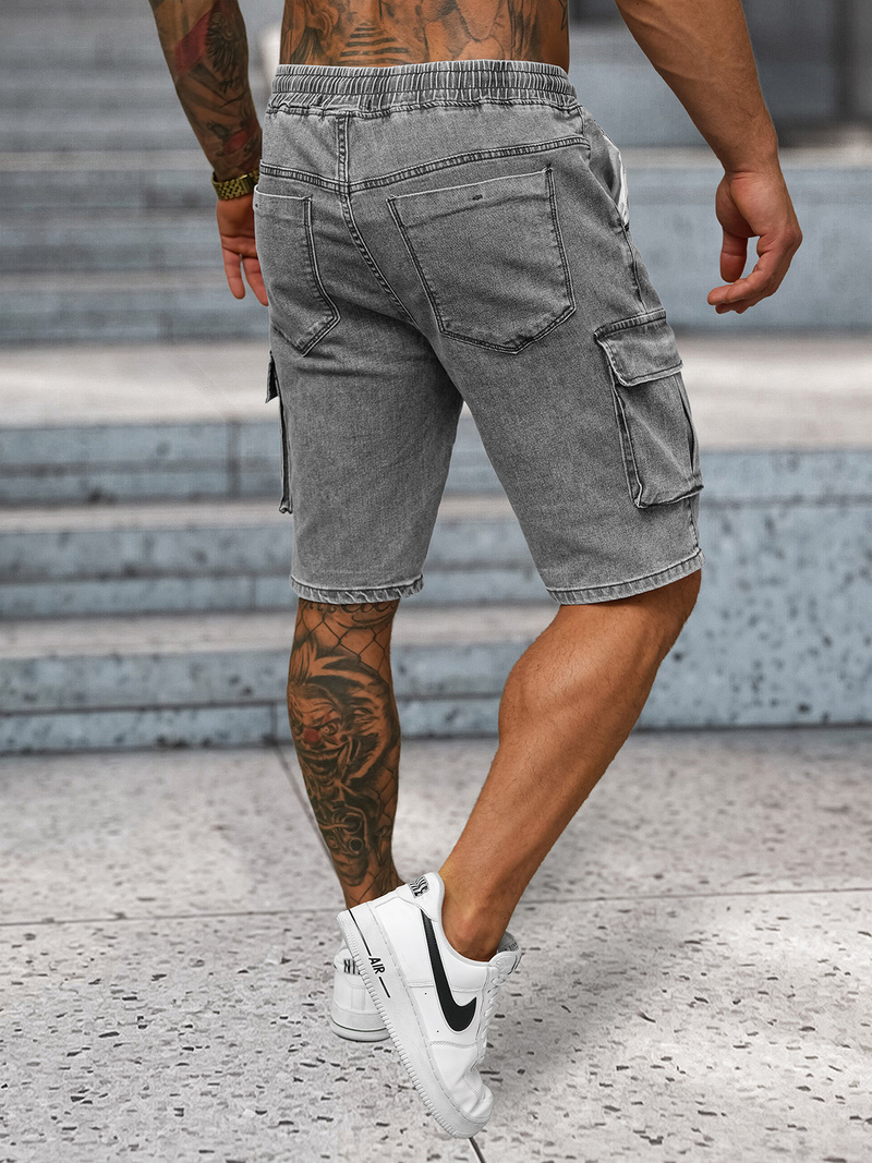 Vīriešu šorti pelēks OZONEE NB/MP0313GC