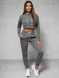 Sieviešu sporta tērps grafīta OZONEE JS/8C67/5