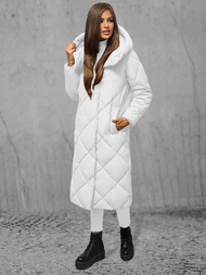 Sieviešu jaka balta OZONEE JS/5M3173/281