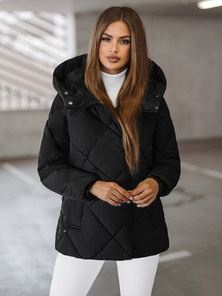 Sieviešu jaka melna OZONEE JS/5M3175/392Z