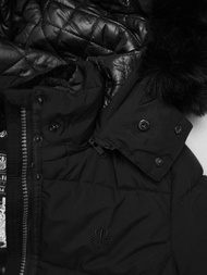 Sieviešu jaka melna OZONEE O/W377Z