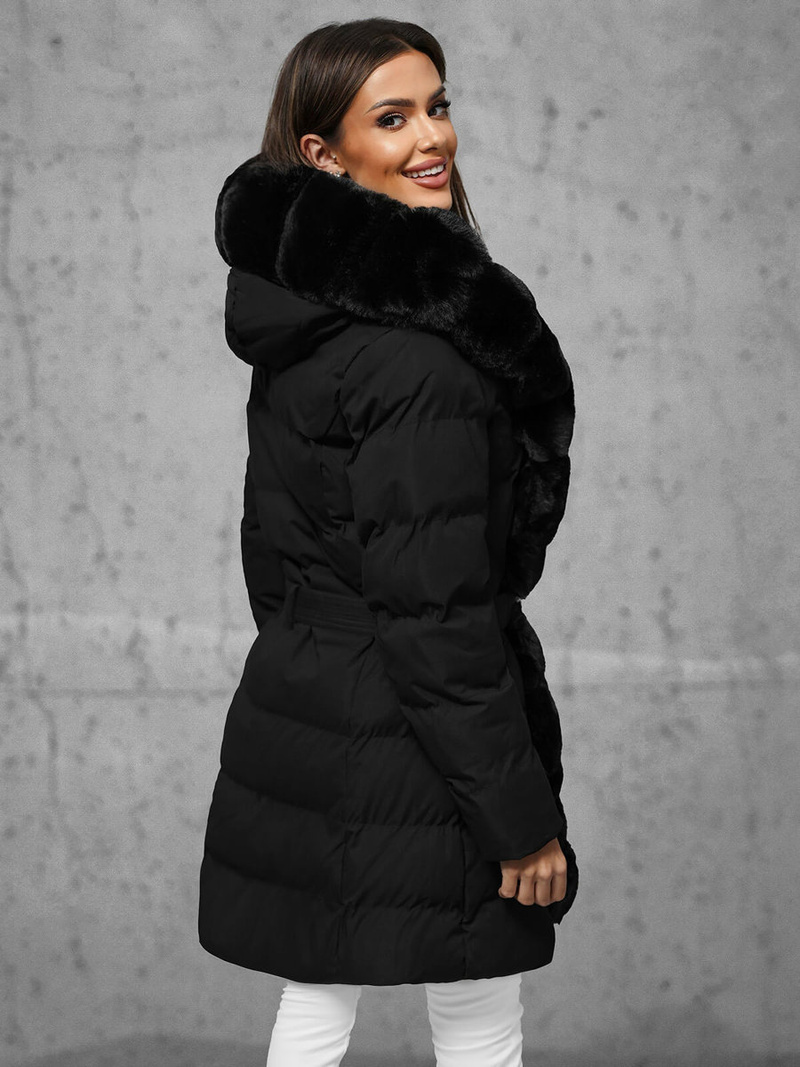 Sieviešu jaka melna OZONEE JS/5M3158/392