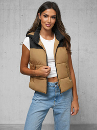 Sieviešu veste camel OZONEE JS/16M9112/84