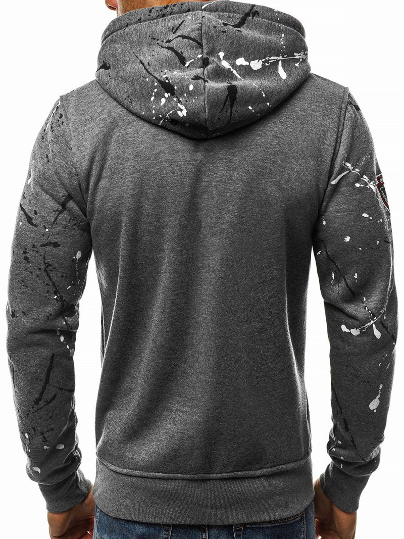 Vīriešu jaka pelēka OZONEE JS/DD275Z