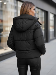 Sieviešu jaka melna OZONEE JS/16M9188/392Z