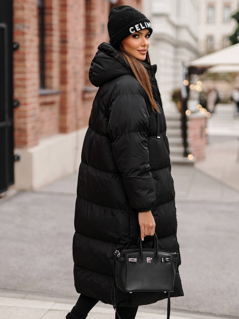 Sieviešu jaka melna OZONEE JS/5M3163/392Z