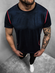 Vīriešu T-krekls tumši zils OZONEE JS/KS2104Z