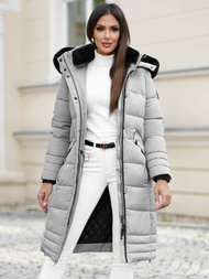 Sieviešu jaka pelēka OZONEE O/W377Z