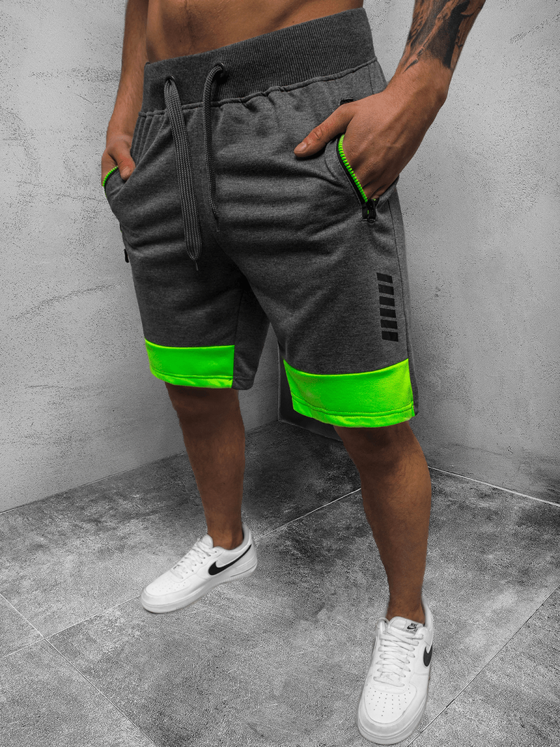 Vīriešu sporta šorti grafīta OZONEE JS/68K10053