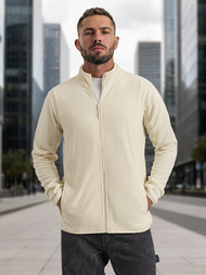 Vīriešu džemperis ecru OZONEE JS/HH016/1