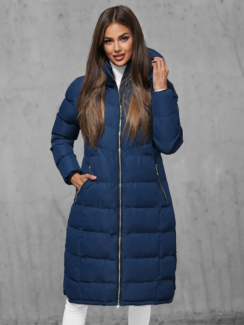 Sieviešu jaka tumši zila OZONEE JS/M736/215