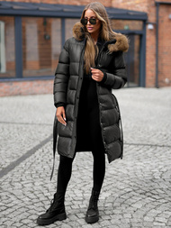 Sieviešu jaka melna OZONEE JS/5M3298/392Z