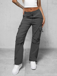 Sieviešu bikses grafīta OZONEE O/TT00375/2