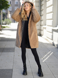 Sieviešu garā ziemas jaka melna OZONEE JS/5M3352/392