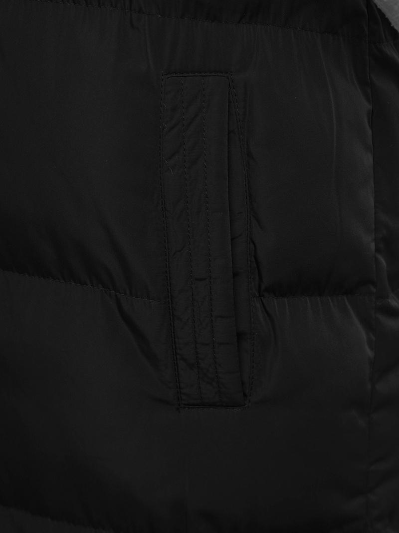 Sieviešu divpusēja veste melna OZONEE JS/5M755/392