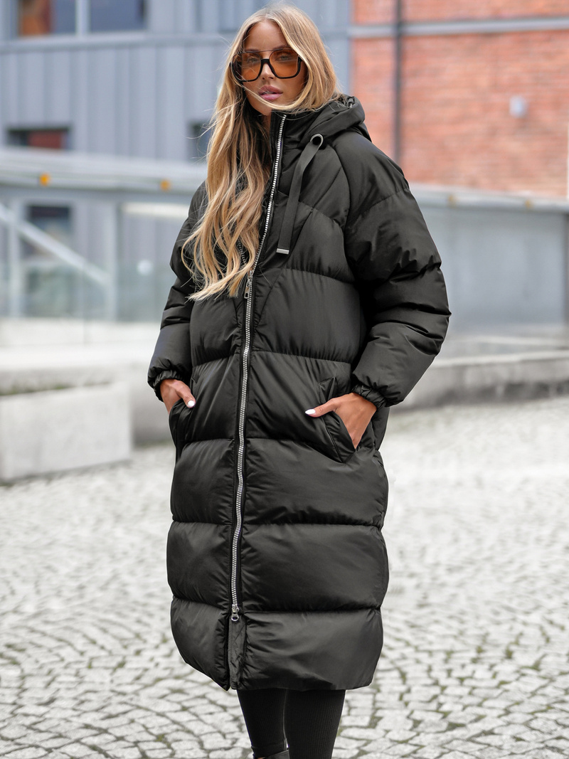 Sieviešu jaka melna OZONEE JS/5M3163/392Z