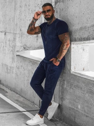 Vīriešu treniņtērps tumši zils OZONEE O/12135