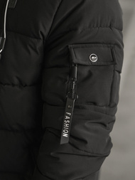 Vīriešu jaka melna OZONEE JS/57M7502/392Z