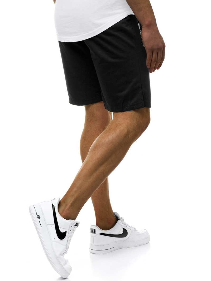 Vīriešu šorti melni OZONEE JS/XW51