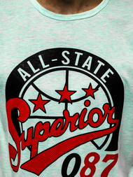 Vīriešu T-krekls piparmētra OZONEE JS/KS2043