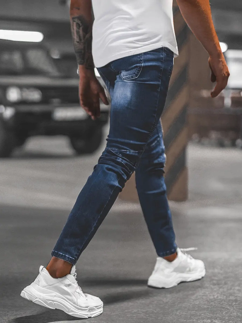 Vīriešu džinsi debesu zili OZONEE NB/MP0029BZ