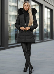 Sieviešu jaka melna OZONEE JS/16M9121/392Z