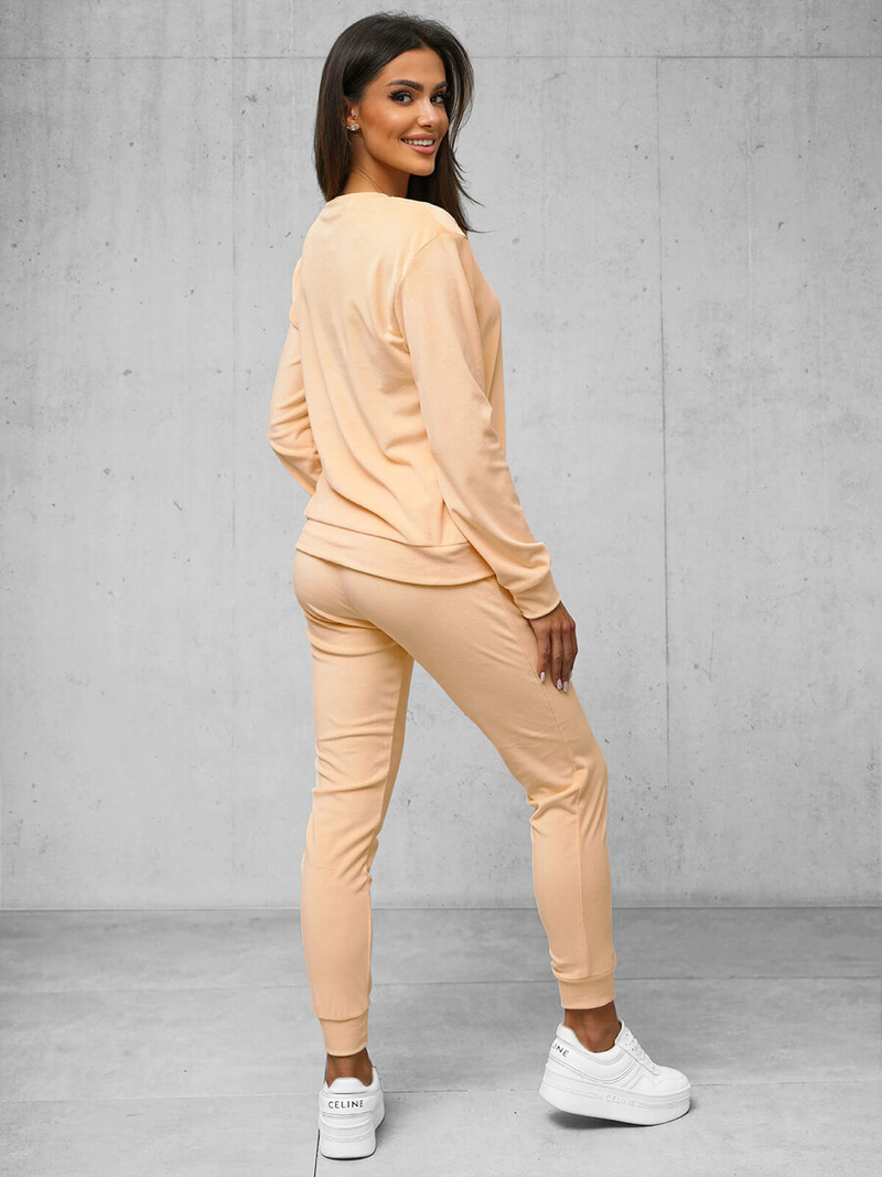 Sieviešu velūra treniņtērpa komplekts lasis OZONEE O/8C1173/150Z