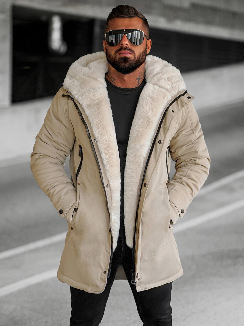 Vīriešu parka smilšu OZONEE JS/22M319/62Z