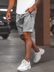 Vīriešu sporta šorti pelēki OZONEE O/WW20012/2